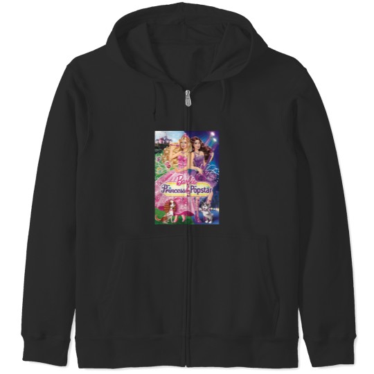 Discover BarbieThe Princess amp the Popstar Zip Hoodies