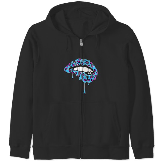 Discover Ben Azelart Merch New Stay Wild Lip Zip Hoodies