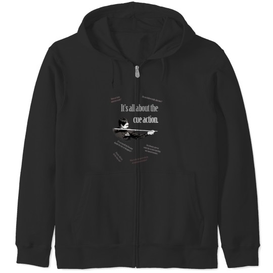 Discover Ronnie O_Sullivan Snooker 2020 It_s all about the cue action Zip Hoodies