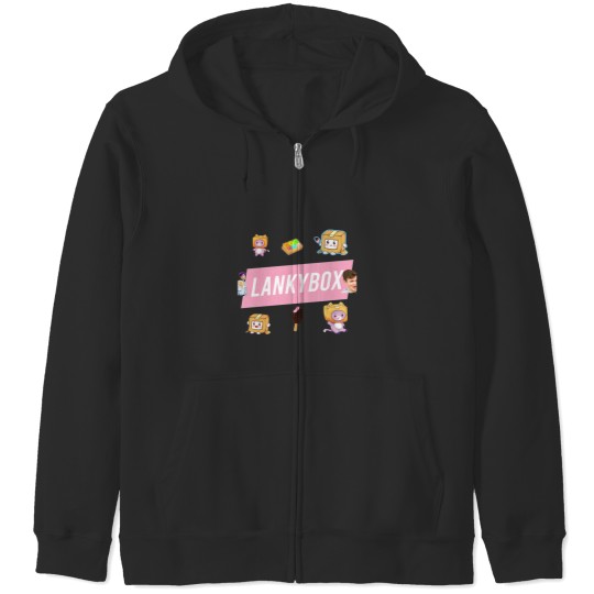 Discover lankybox, lankybox australia s Zip Hoodies