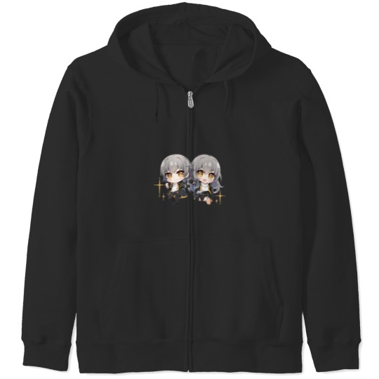 Discover Honkai Star Rail Zip Hoodies