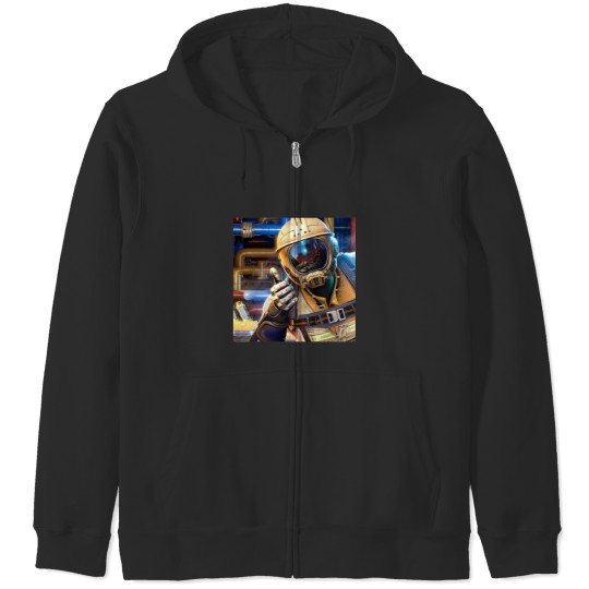 Discover Satisfactory - Indie Game Zip Hoodies