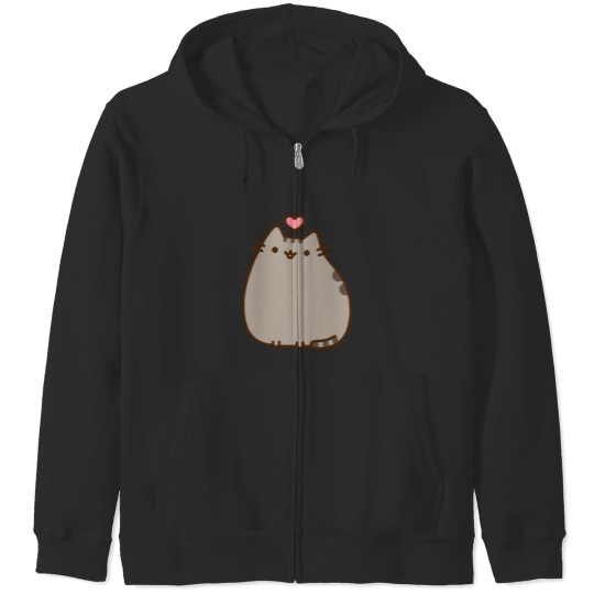 Discover Pusheen Kitten Cuteness Zip Hoodies