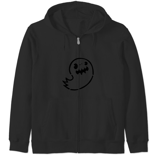 Discover -Ghost-Boy Zip Hoodies