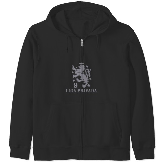 Discover Liga Privada Cigar Logo Zip Hoodies