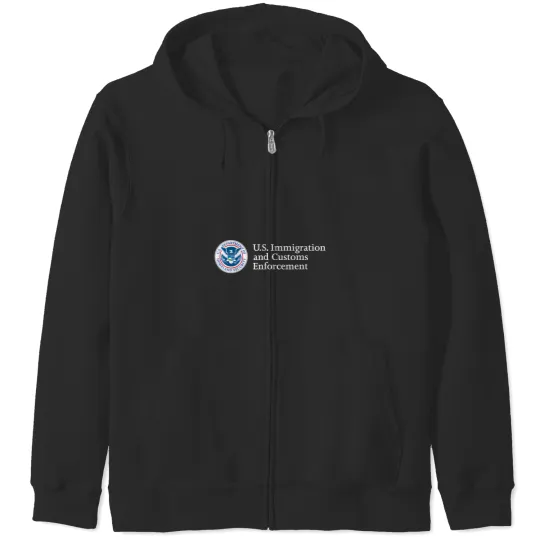 Discover immigration and customs enforcet ice homeland security Zip Hoodies