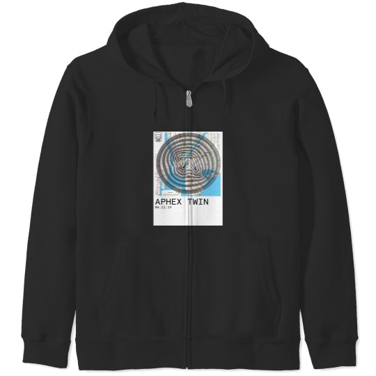 Discover Aphex twin Zip Hoodies