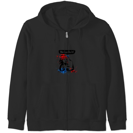 Discover We Can Do It Zip Hoodies