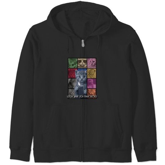 Discover Look what you made me do. Sticker.png Zip Hoodies