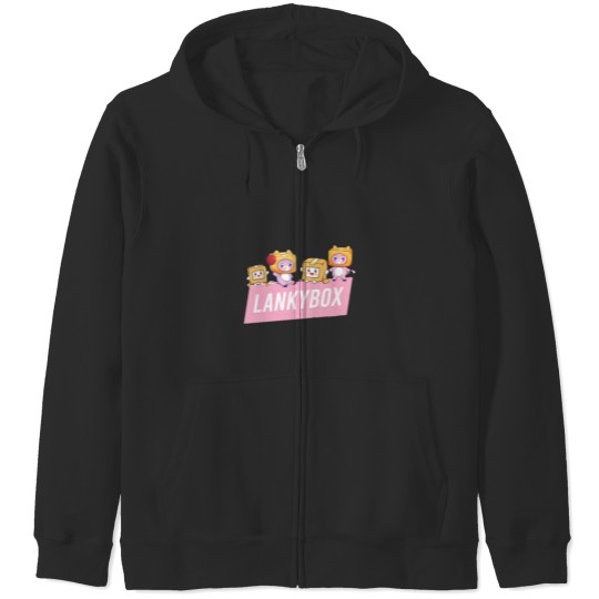 Discover lankybox - lanky box Zip Hoodies