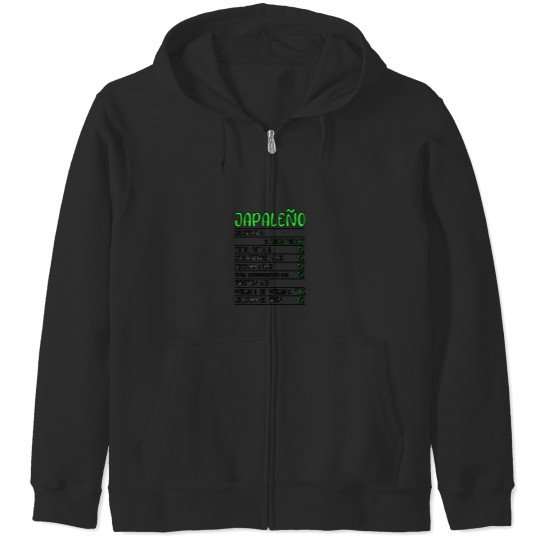 Discover Jalapeño Calories 4 Shirt - Vintage Tshirt Zip Hoodies