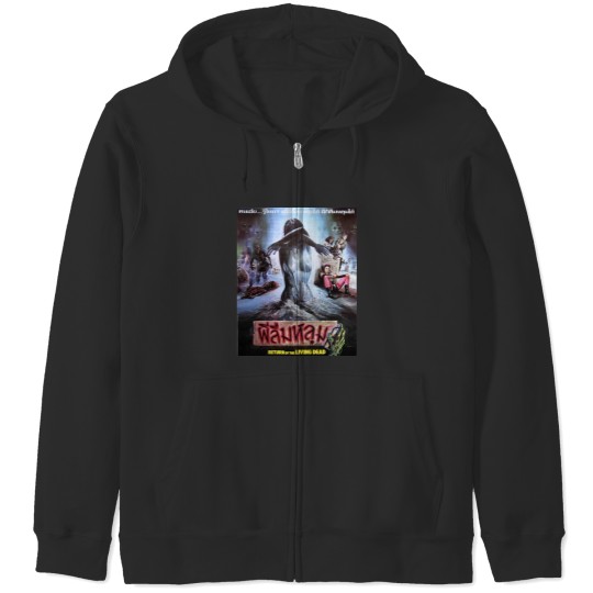 Discover Return of The Living Dead 1985 Thai Horror film Zip Hoodies