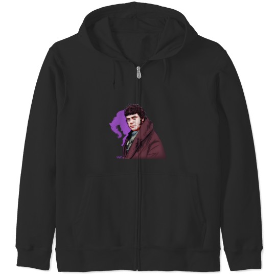 Discover Oliver Reed - An Illustration By Paul Cemmick Coffee funny Zip Hoodies