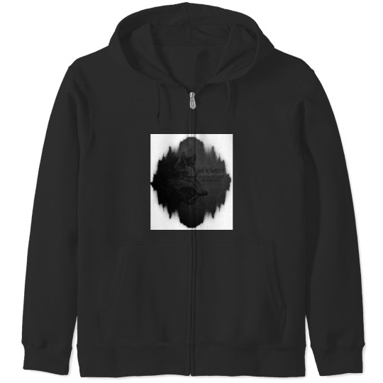 Discover Im a wolf Zip Hoodies
