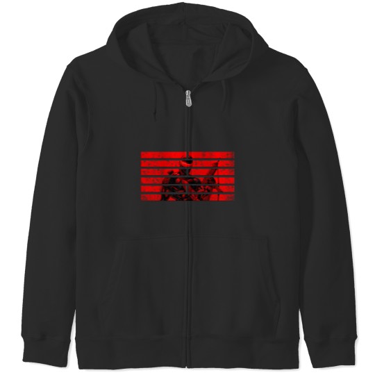 Discover Snake Eyes Symbol Zip Hoodies