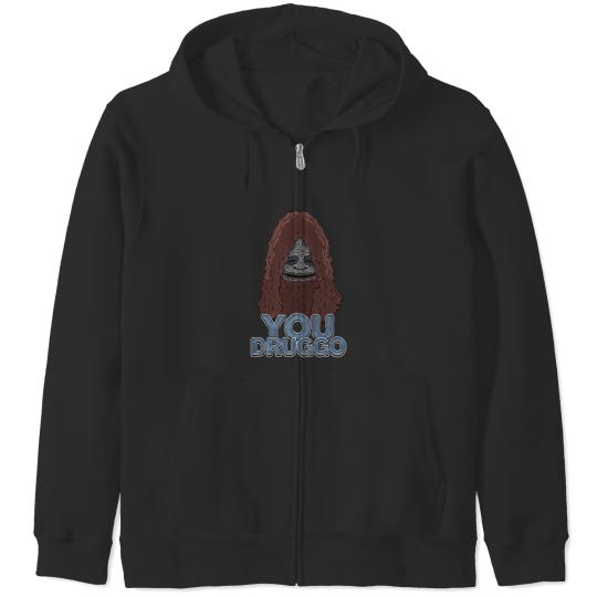 Discover You Druggo Sassy Big Lez Show Ah Yiss! Big Lez Show Zip Hoodies
