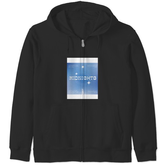 Discover MIDNIGHTS MINIMALIST POSTER TS10 Zip Hoodies