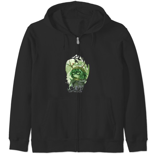 Discover Jake Was Here Sticker Zip Hoodies