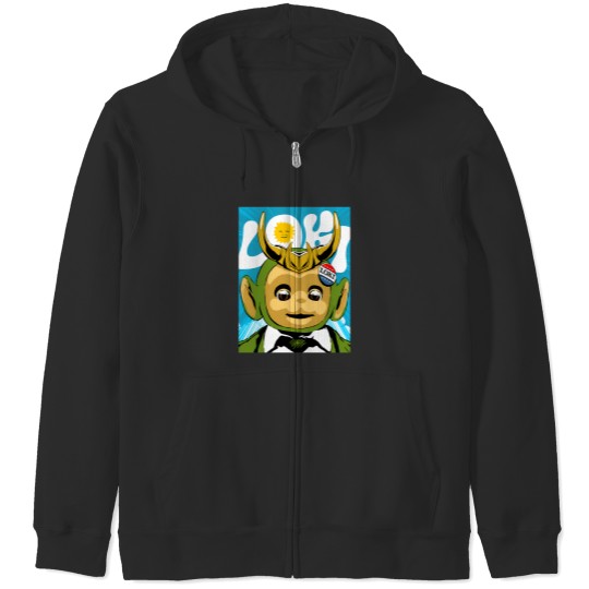 Discover Telelokies Metal Zip Hoodies