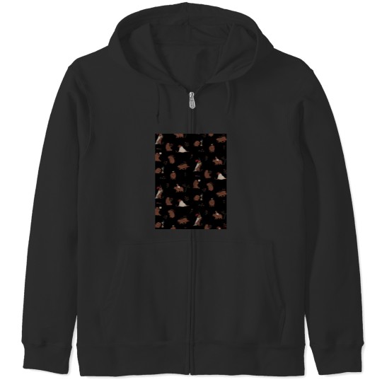 Discover Bearskin Graphic Zip Hoodies