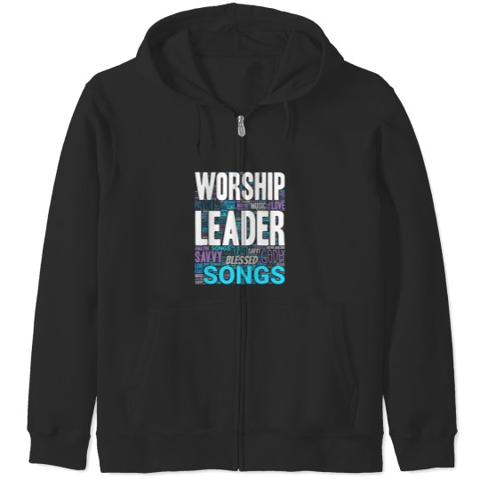 Discover Worship Leader Music Director Zip Hoodies