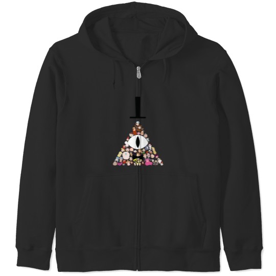 Discover Gravity Falls Characters Zip Hoodies
