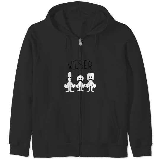 Discover Wiser Zip Hoodies