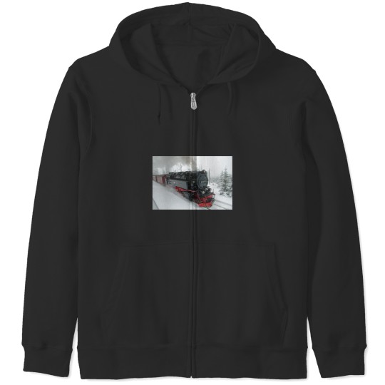Discover Winter in the Harz Zip Hoodies