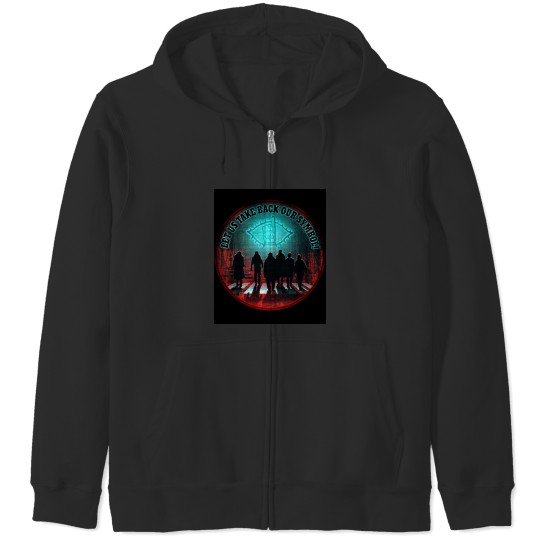 Discover CBoys - Let Us Take Back Our Symbol Zip Hoodies