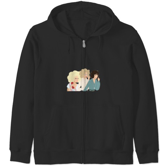 Discover 9 to 5 Zip Hoodies