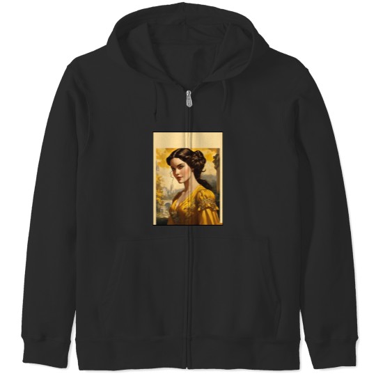 Discover North and South Graphic Zip Hoodies