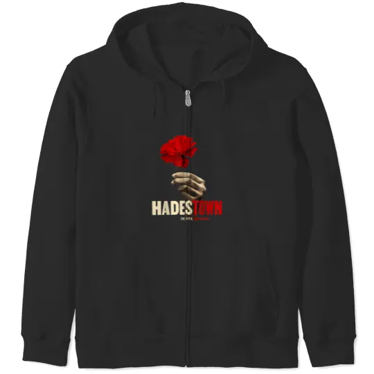 Discover Hadestown Flower Musical Zip Hoodies