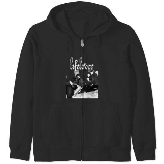 Discover Lifelover Total Band Sticker Zip Hoodies