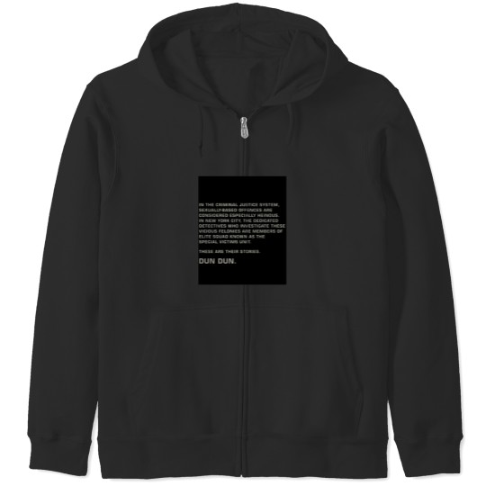 Discover Law and Order Quotes Zip Hoodies