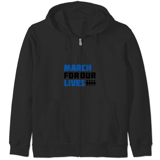 Discover March For Our Lives Zip Hoodies