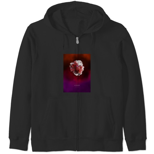 Discover Steam Sticker Zip Hoodies