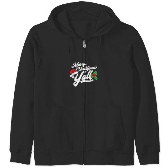 Discover Merry Christmas Y 39 All Funny Country Southern Holiday Zip Hoodies