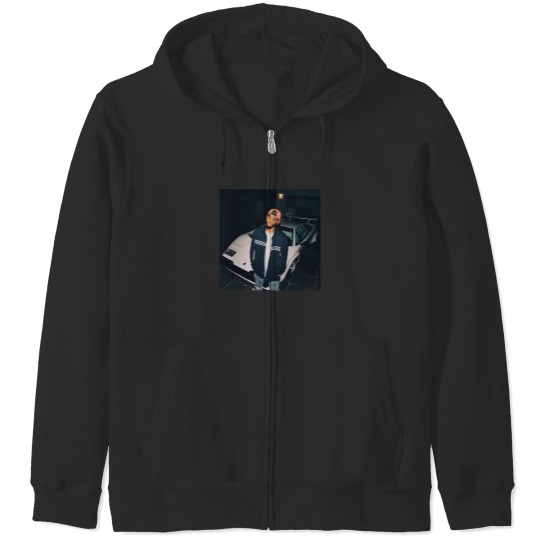 Discover Album tiller on car Active Zip Hoodies