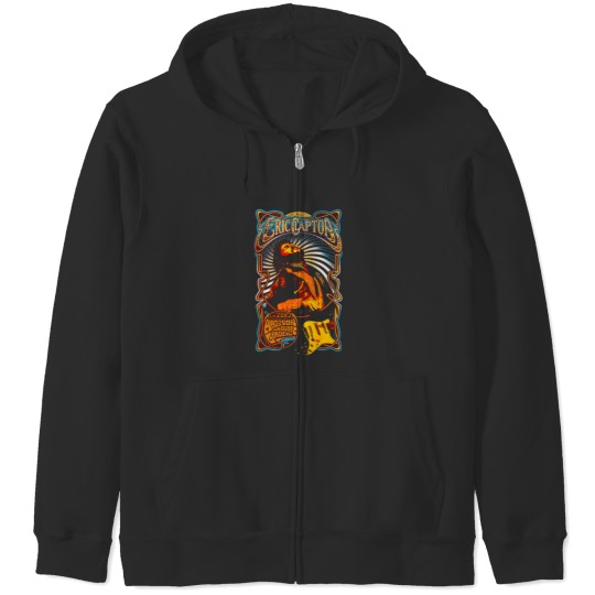 Discover Eric Clapton Vintage Eric Quotes She don't lie Zip Hoodies