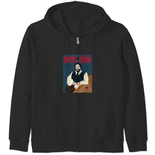 Discover Jackie Daytona - Talent Show Zip Hoodies
