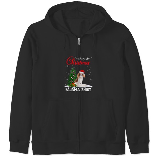 Discover This Is My Christmas Pajama Cavalier King Charles Spaniel Zip Hoodies