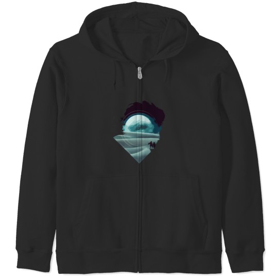 Discover Dunes (2021) moonlit Zip Hoodies