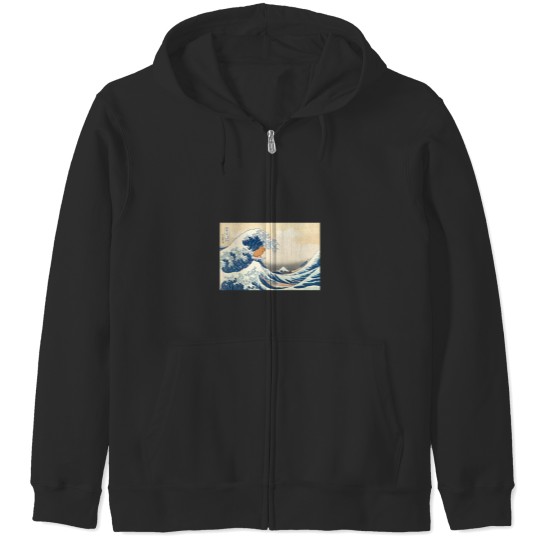 Discover Wave Capy bara Surfing Rodent Zip Hoodies