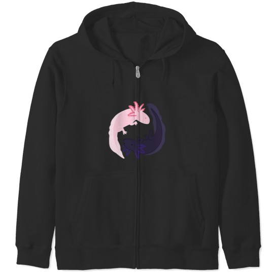 Discover Yin  Yang  Sticker Zip Hoodies