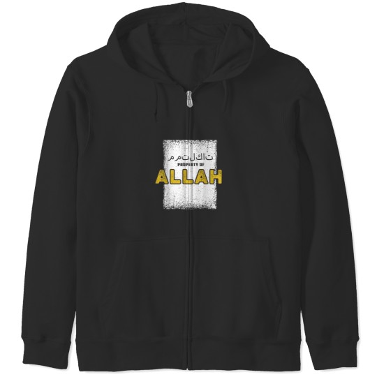 Discover Property Of Allah Islam Muslim Ramadan Eid Prayer Mat Gift Zip Hoodies