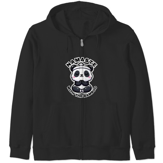 Discover Ab Exercise Namaste with the bamboo ab exercise Zip Hoodies