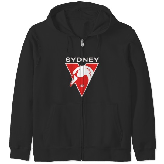 Discover sydney swans Zip Hoodies