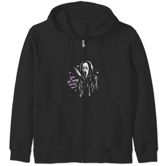 Discover Ghostface You Like Movie Too Zip Hoodies