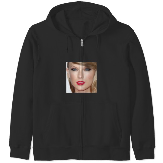Discover Taylor7 Swift Makeup_ Black Eyeshadow, Red Eyeshadow & Red Lipstick _ Steal Her Style Zip Hoodies