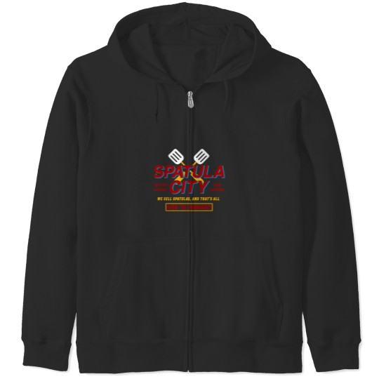 Discover .Spatula City Zip Hoodies